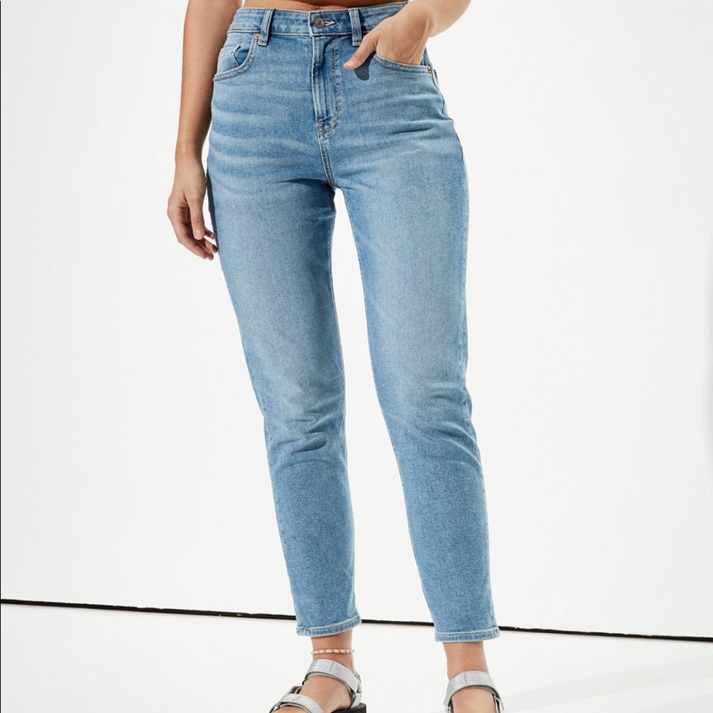 Stretch mom jean size 4
